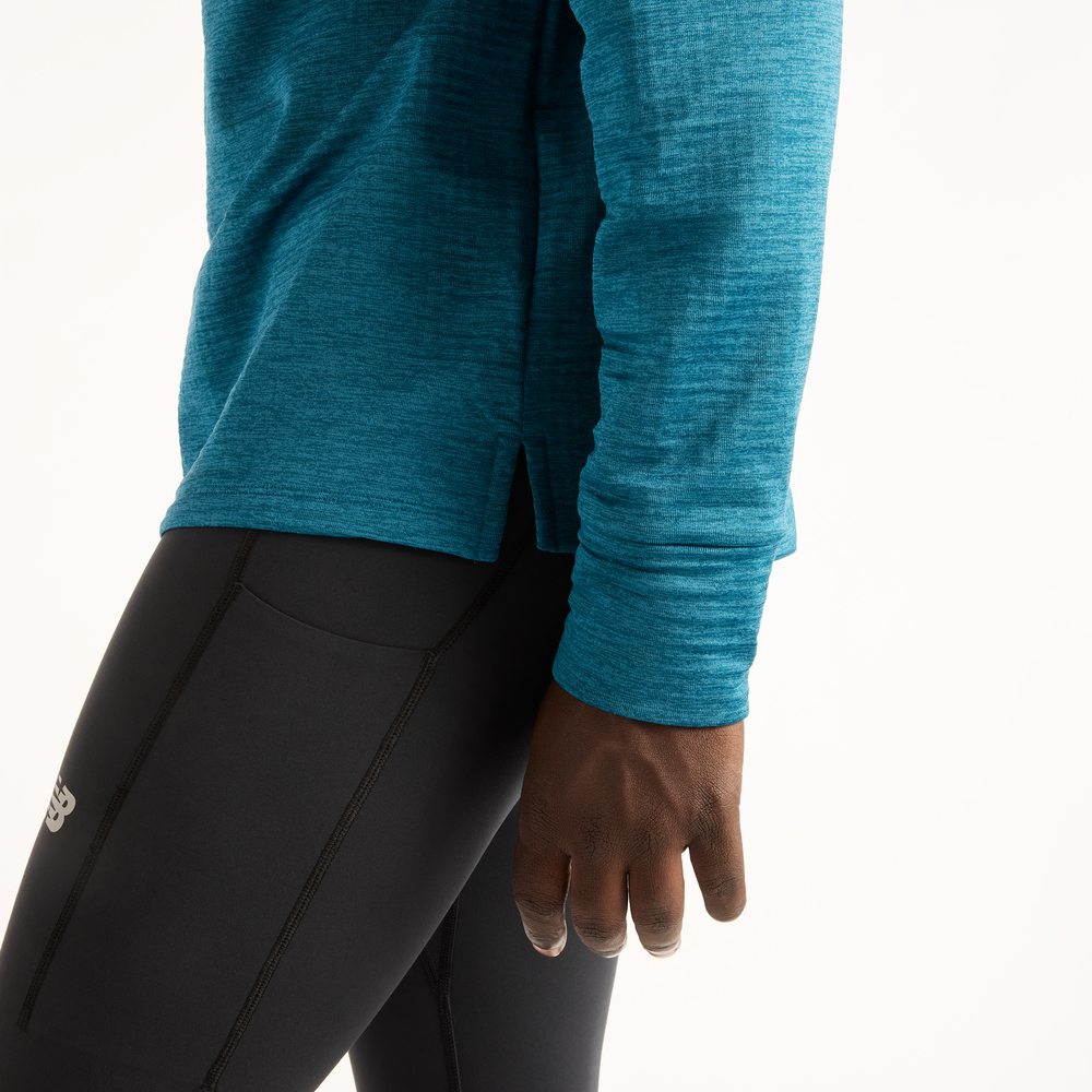 Pánska bunda New Balance RC Essential Heat Grid – modré