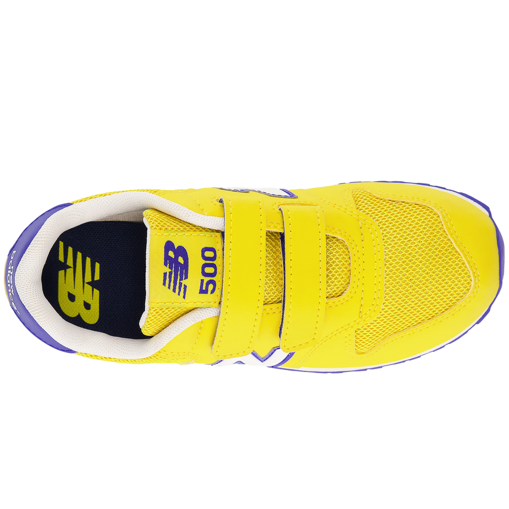 Detské topánky New Balance PV500HB1 – žlté