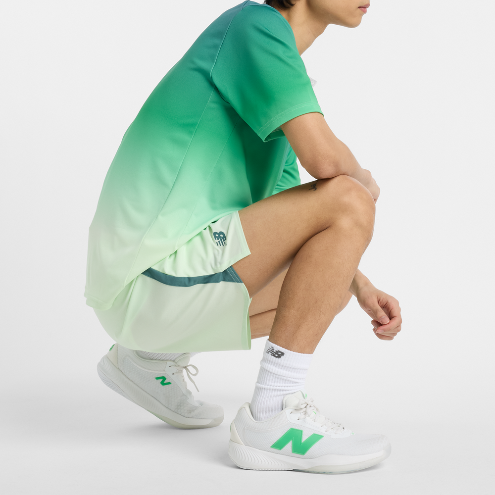 Pánske šortky New Balance MS41401MEW – zelené