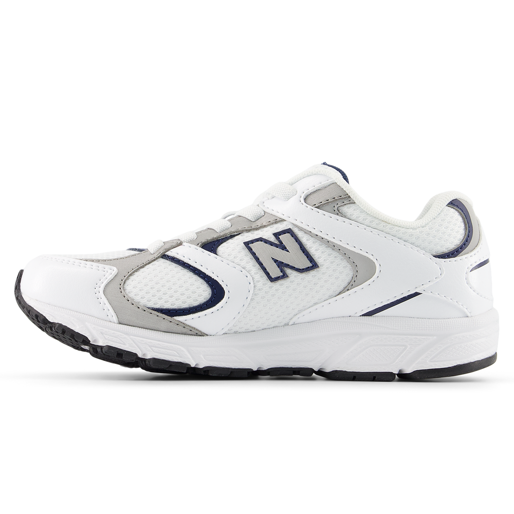 Detské topánky New Balance P4082XM – biele