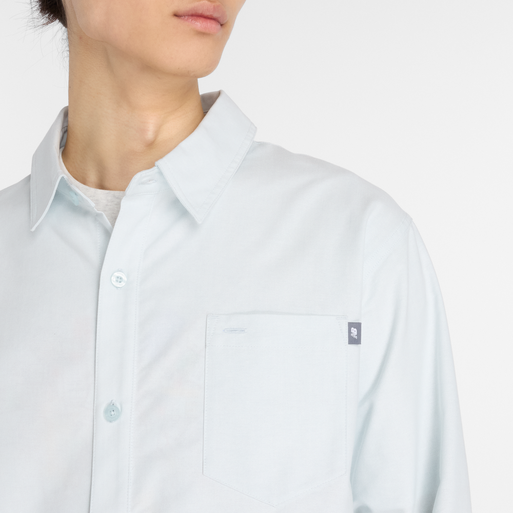 Pánska košeľa New Balance MT53523FRL – modré
