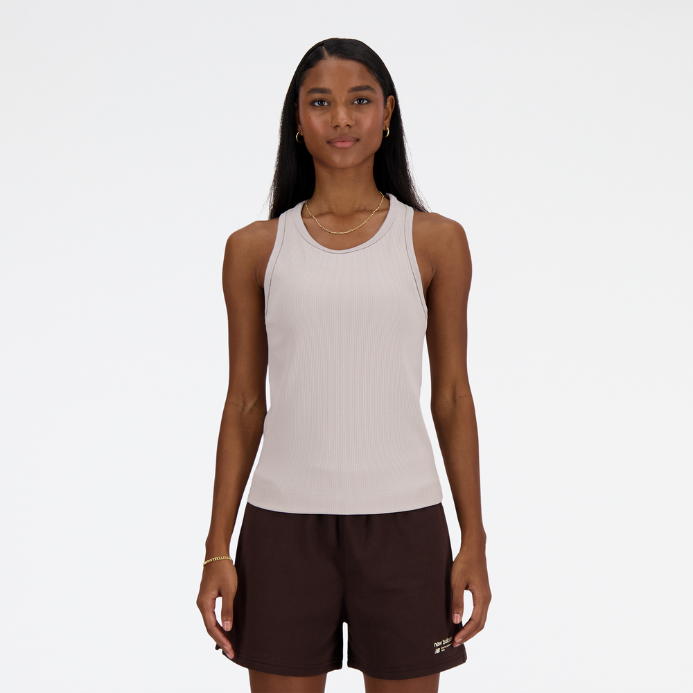 Dámske tričko New Balance  WT33536MNK – sivé