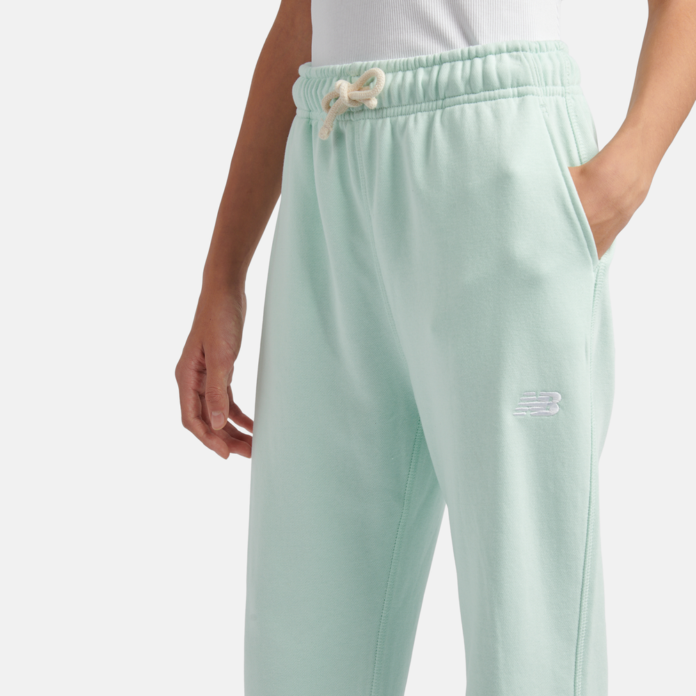 Detské nohavice New Balance LAKG0058COJ – mätové