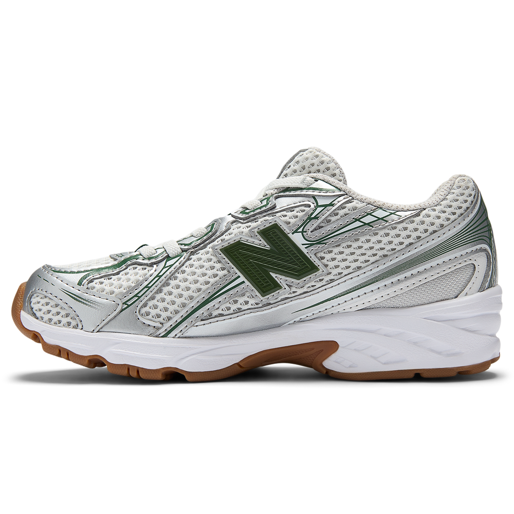 Detské topánky New Balance PZ740SF – striebro