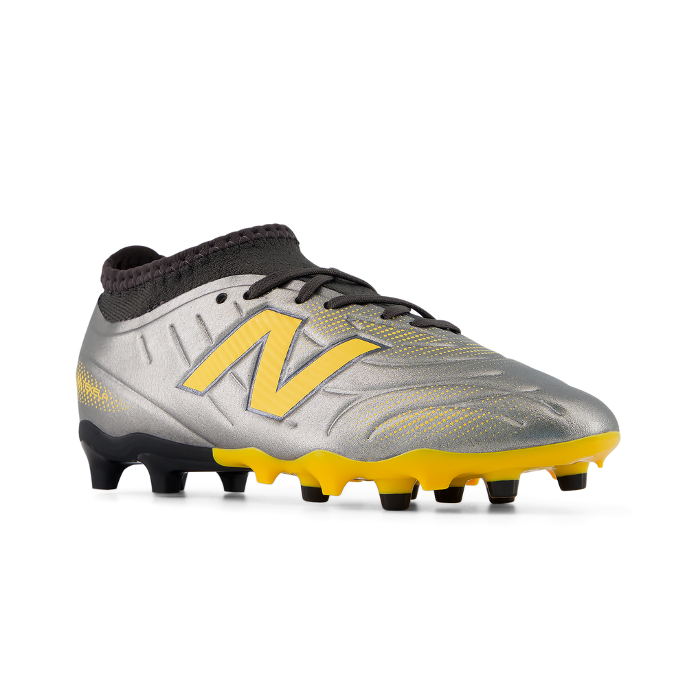 Futbalové topánky New Balance TEKELA TEAM LOW JNR FG V5 YT3FL5LB – striebro