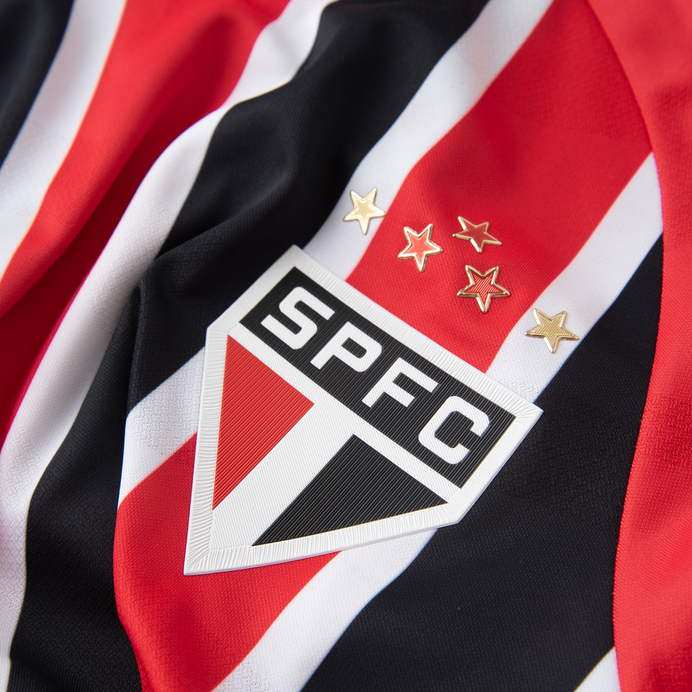 Pánske tričko New Balance Sao Paulo FC MT831835AWY – červené