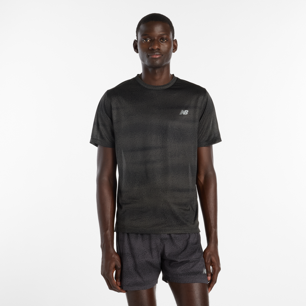 Pánske tričko New Balance MT61G4S7BGR – čierné