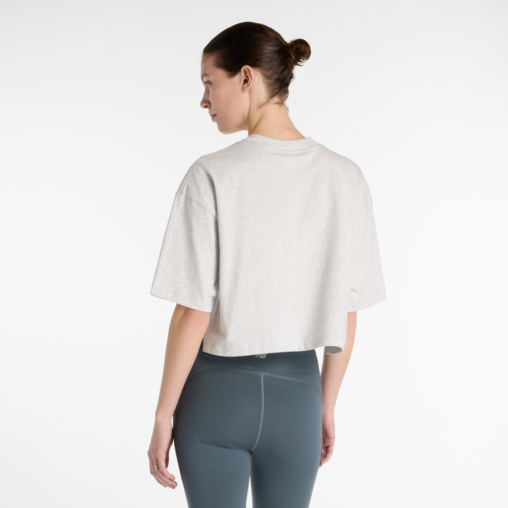 Dámske tričko New Balance WT51908AHH – sivé
