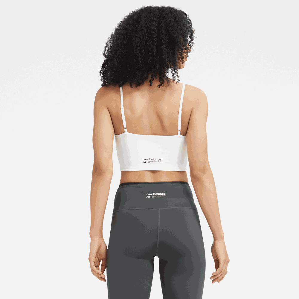 Športová podprsenka New Balance WB33502SST – biele