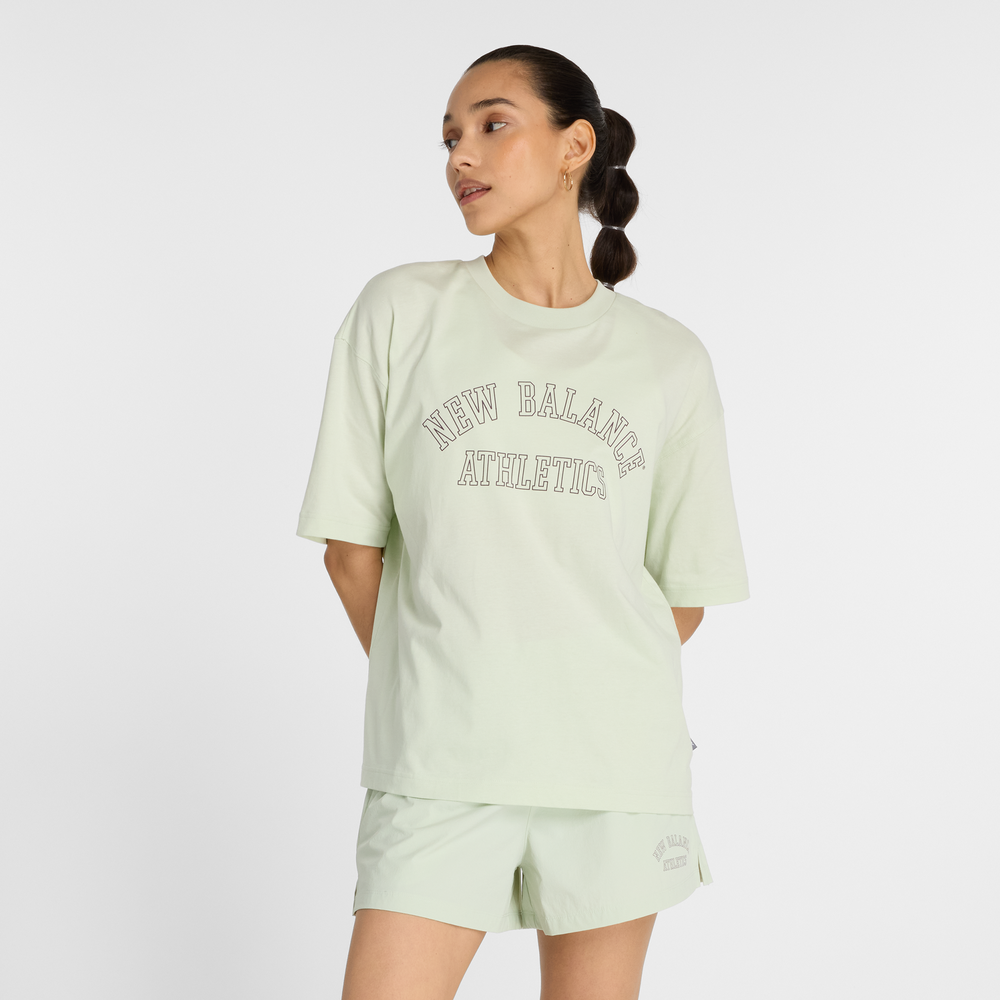 Dámske tričko New Balance WT43542NUM – mätové