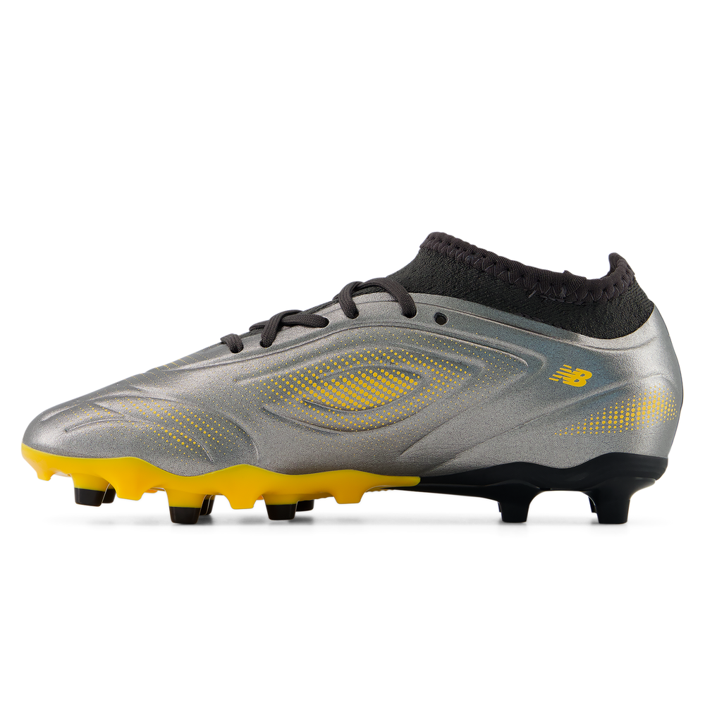 Futbalové topánky New Balance TEKELA TEAM LOW JNR FG V5 YT3FL5LB – striebro