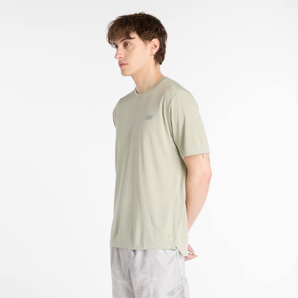 Pánske tričko New Balance MT41253GSH – zelené