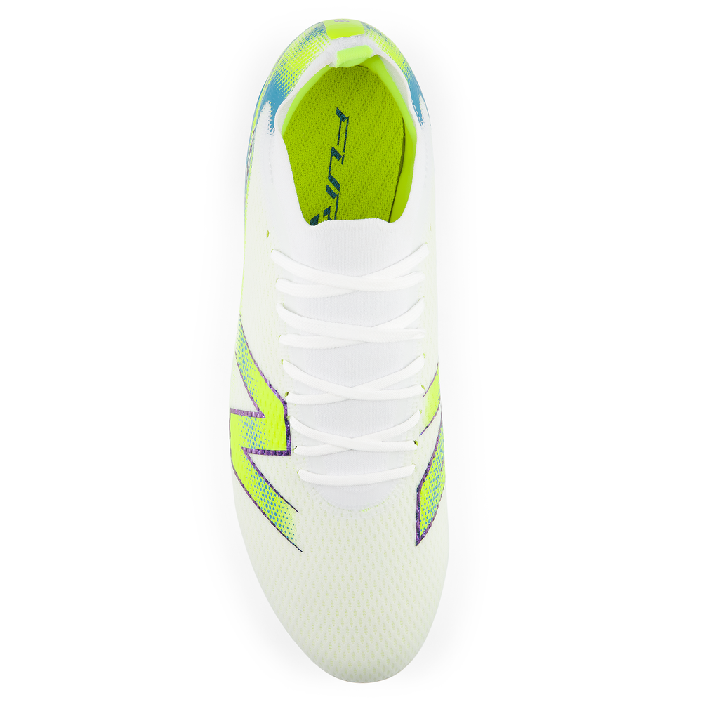 Pánske kopačky New Balance FURON TEAM FG V8 UF3F51W – biele