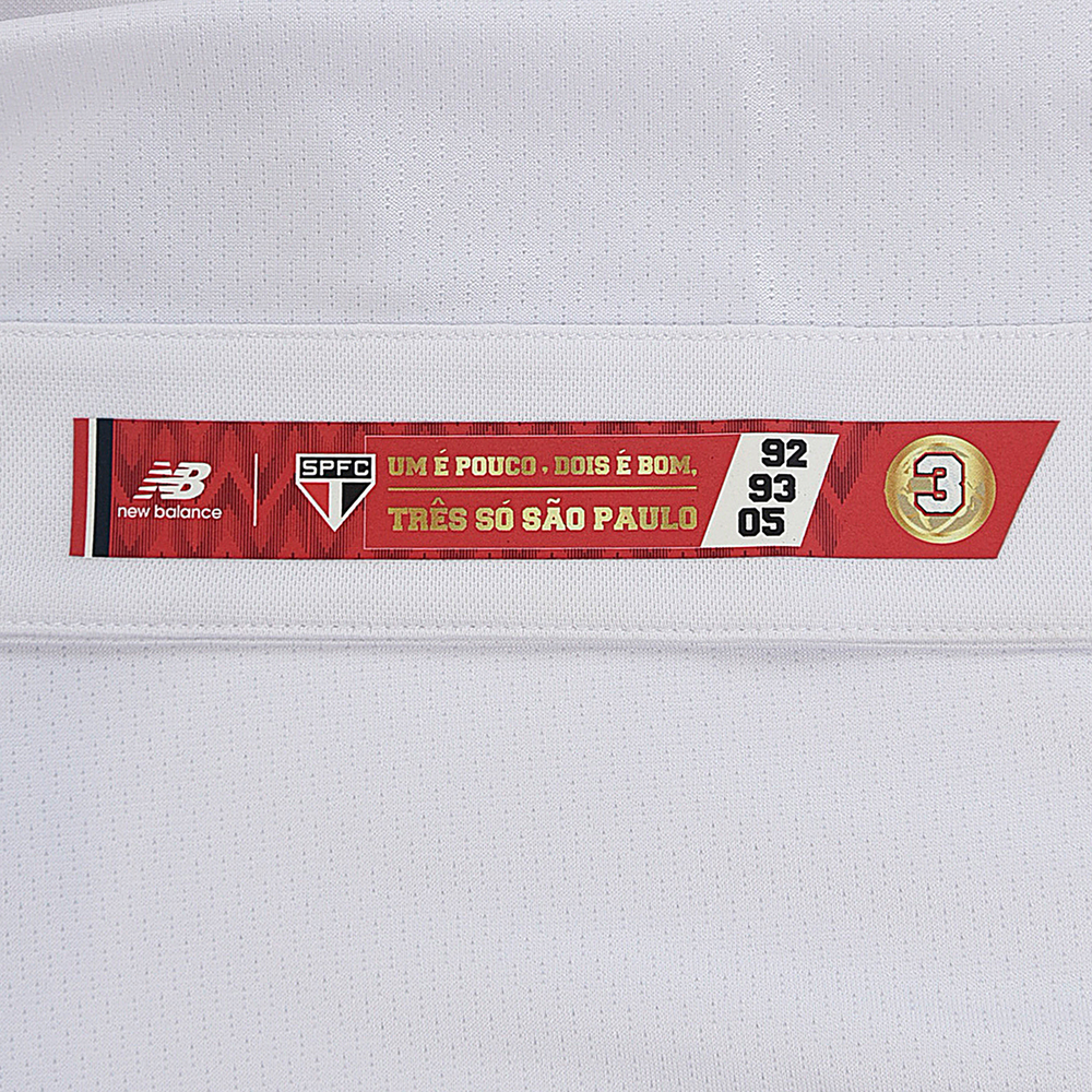 Pánske tričko New Balance Sao Paulo FC MT831835AWY – červené