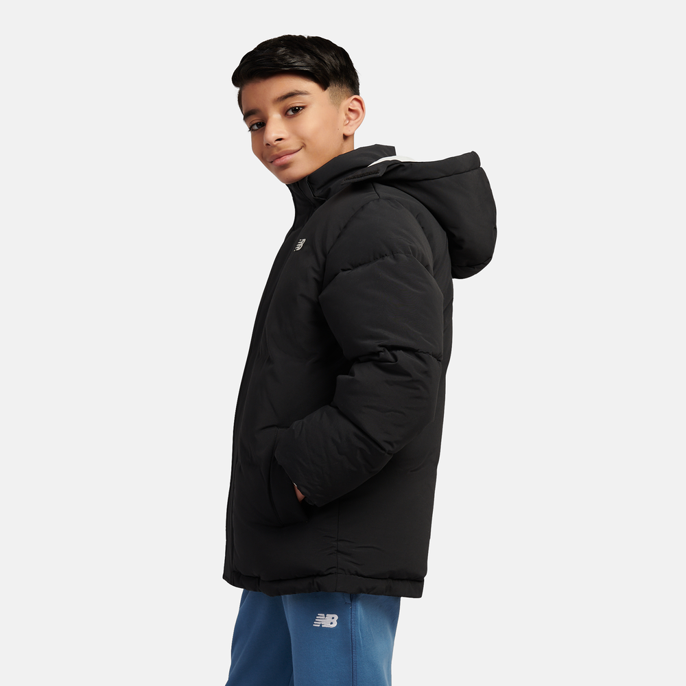 Detská bunda New Balance LAKB0287BK – čierné