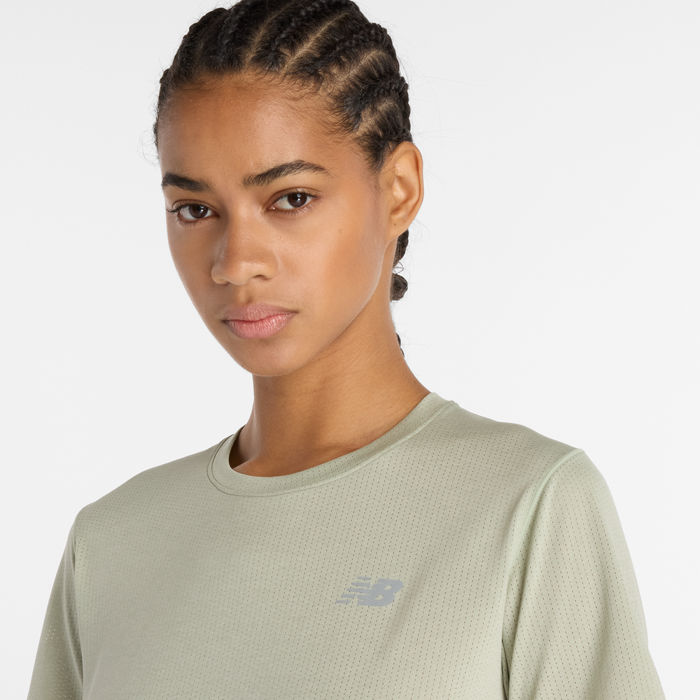 Dámske tričko New Balance WT41253GSH – zelené