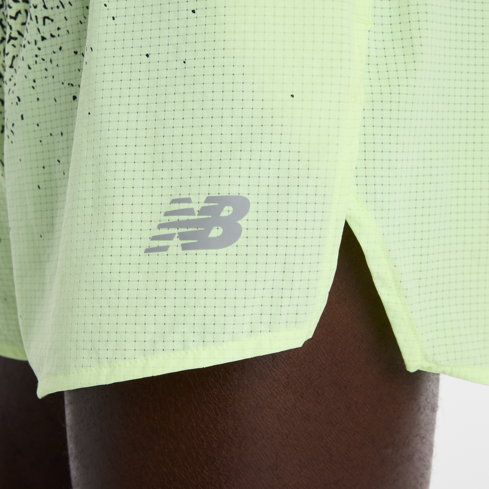 Pánske šortky New Balance MB6140TLAFG – zelené