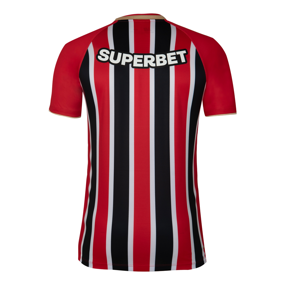Pánske tričko New Balance Sao Paulo FC MT831835AWY – červené