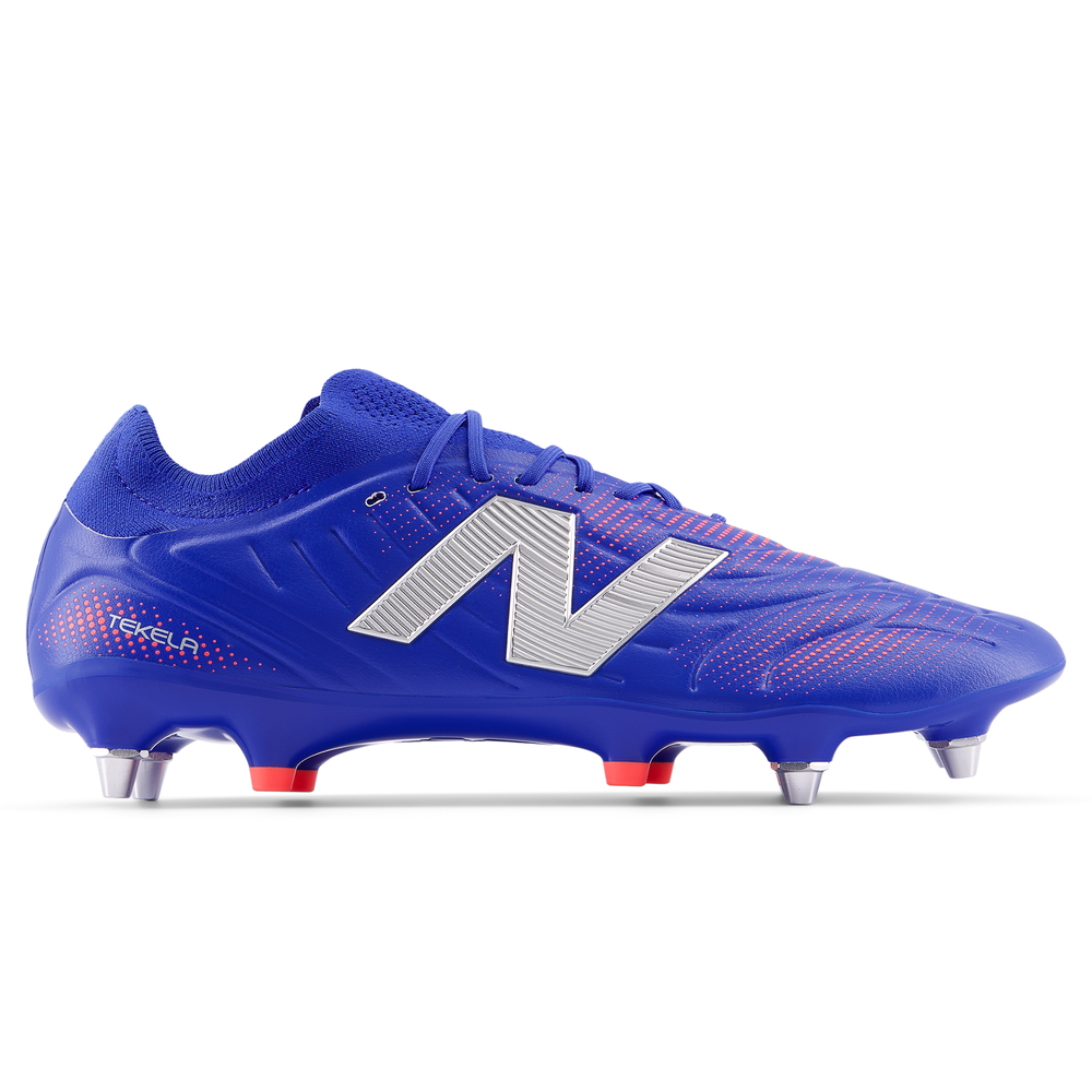 Pánske kopačky New Balance TEKELA PRO SG V5 ST2SLMP5 – modré