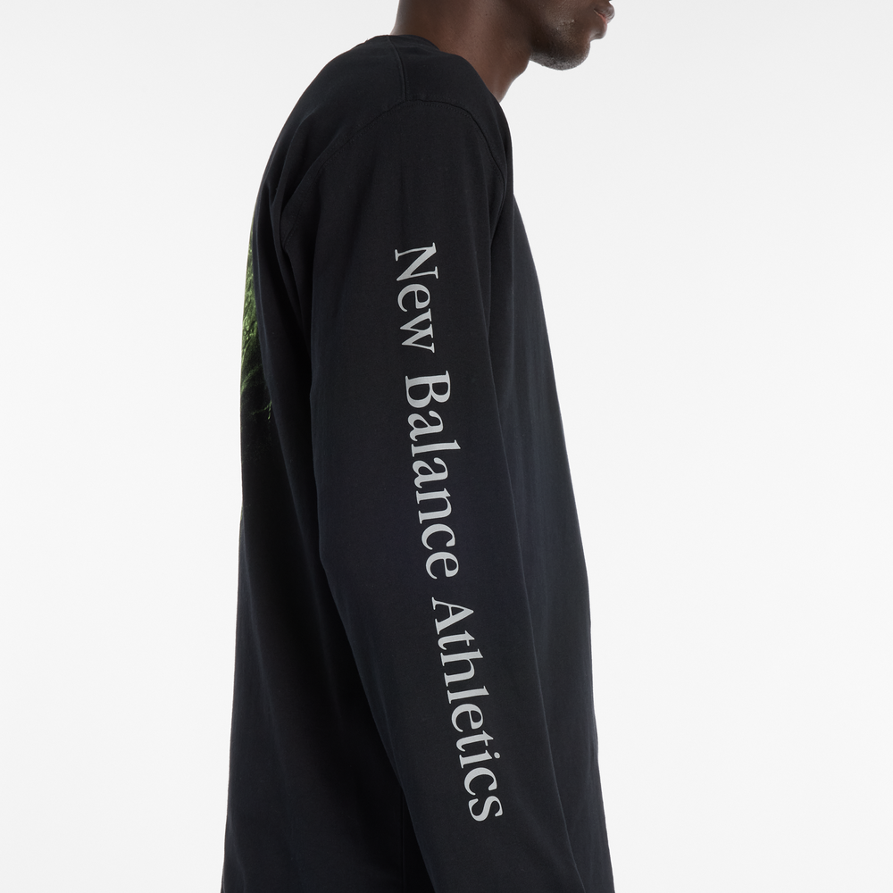 Pánske tričko New Balance MT61H4CYBK – čierné