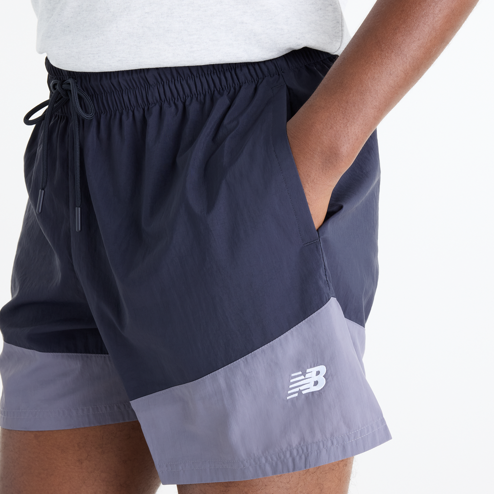 Pánske šortky New Balance Sport Legacy – fialové