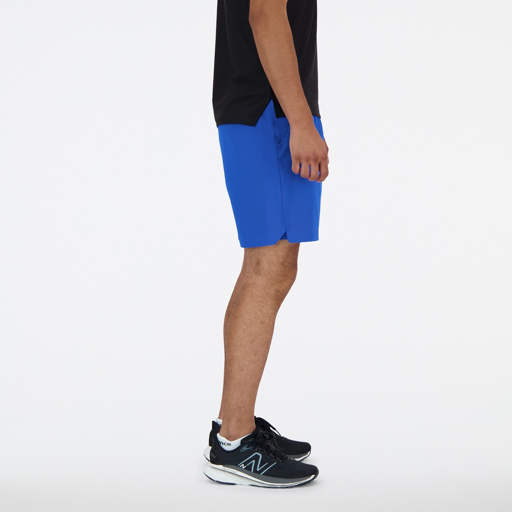 Pánske šortky New Balance MS41288BUL – modré