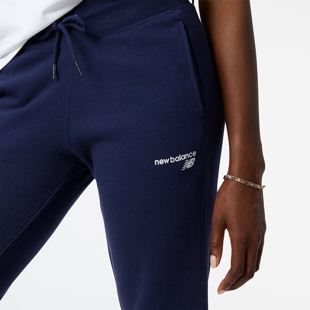 Dámske nohavice New Balance WP03805PGM – tmavomodrá