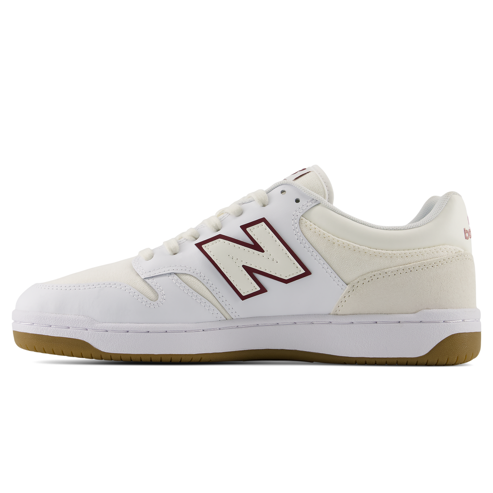 Unisex topánky New Balance U480P1BB – biele