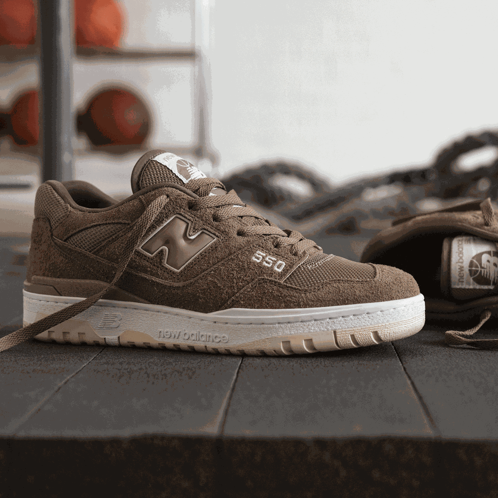 Pánske topánky New Balance BB550PHA – hnedá