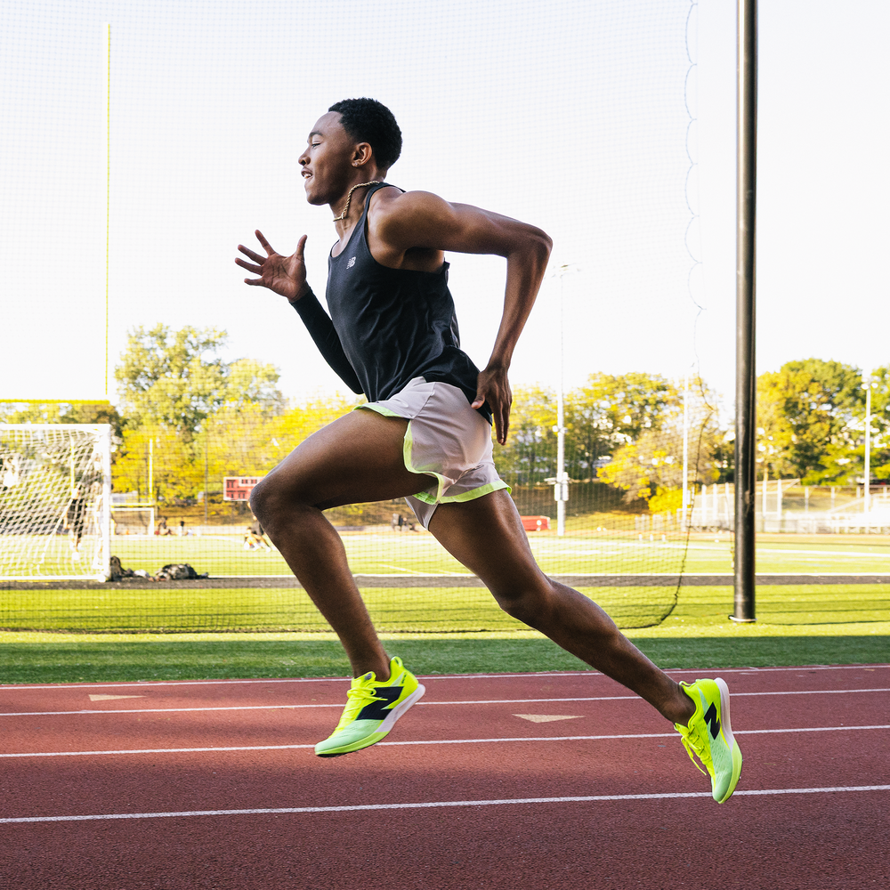 Atletické špice New Balance FuelCell SuperComp MD-X v3 UMDELRSU - zelené