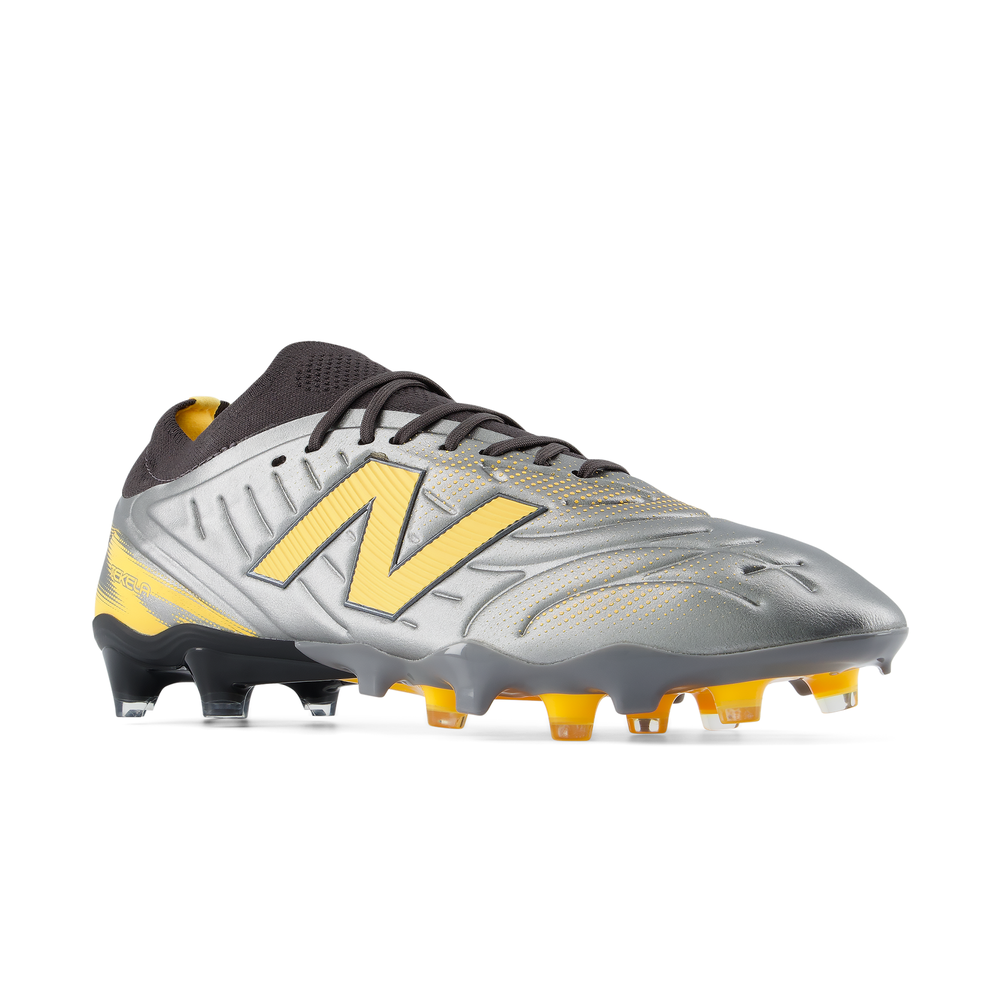 Pánske kopačky New Balance TEKELA PRO FG V5 UT2FL5YS – striebro