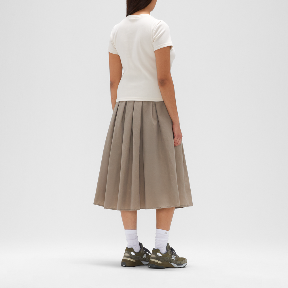 Dámske tričko New Balance MADE in USA WT53561LIN – béžové