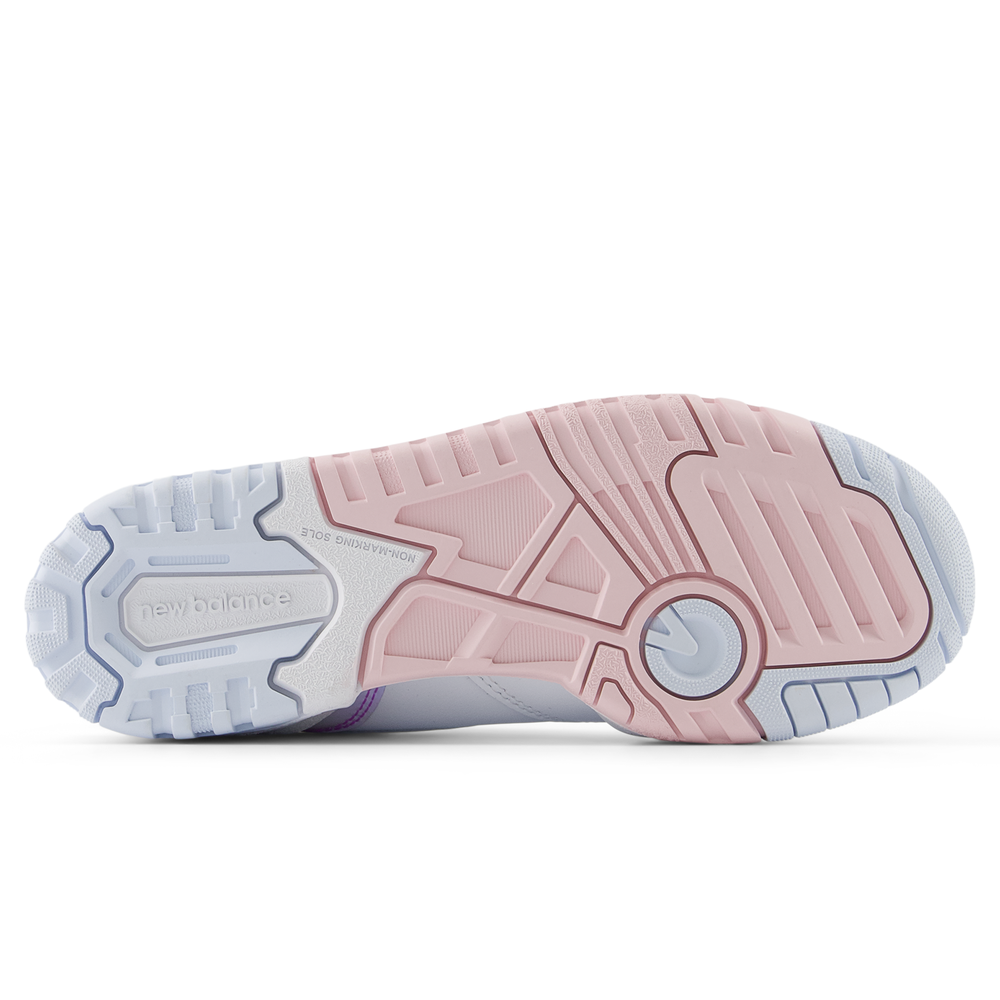 Detské topánky New Balance GSB550HW – biele