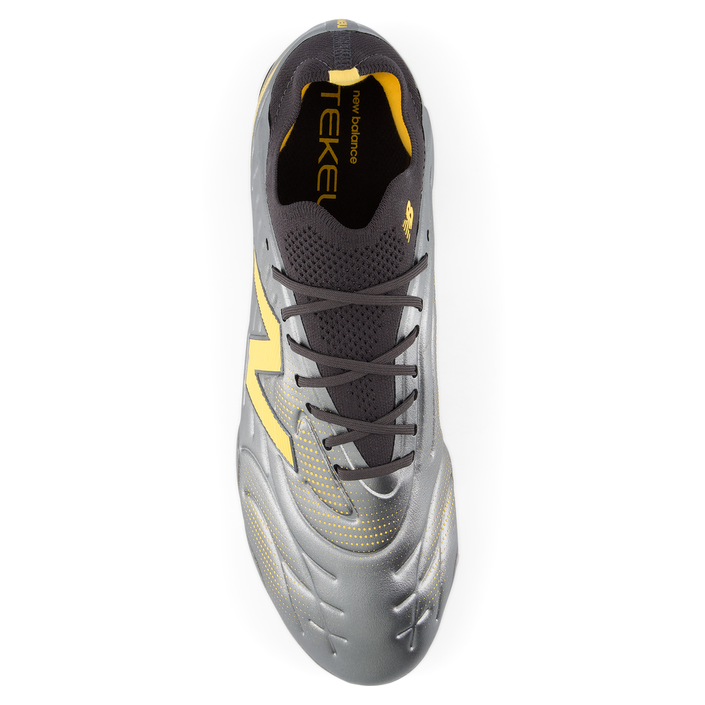 Pánske kopačky New Balance TEKELA PRO FG V5 UT2FL5YS – striebro