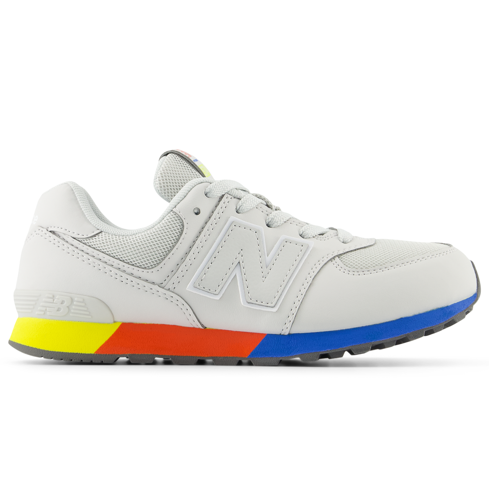 Detské topánky New Balance GC574MSC – sivé