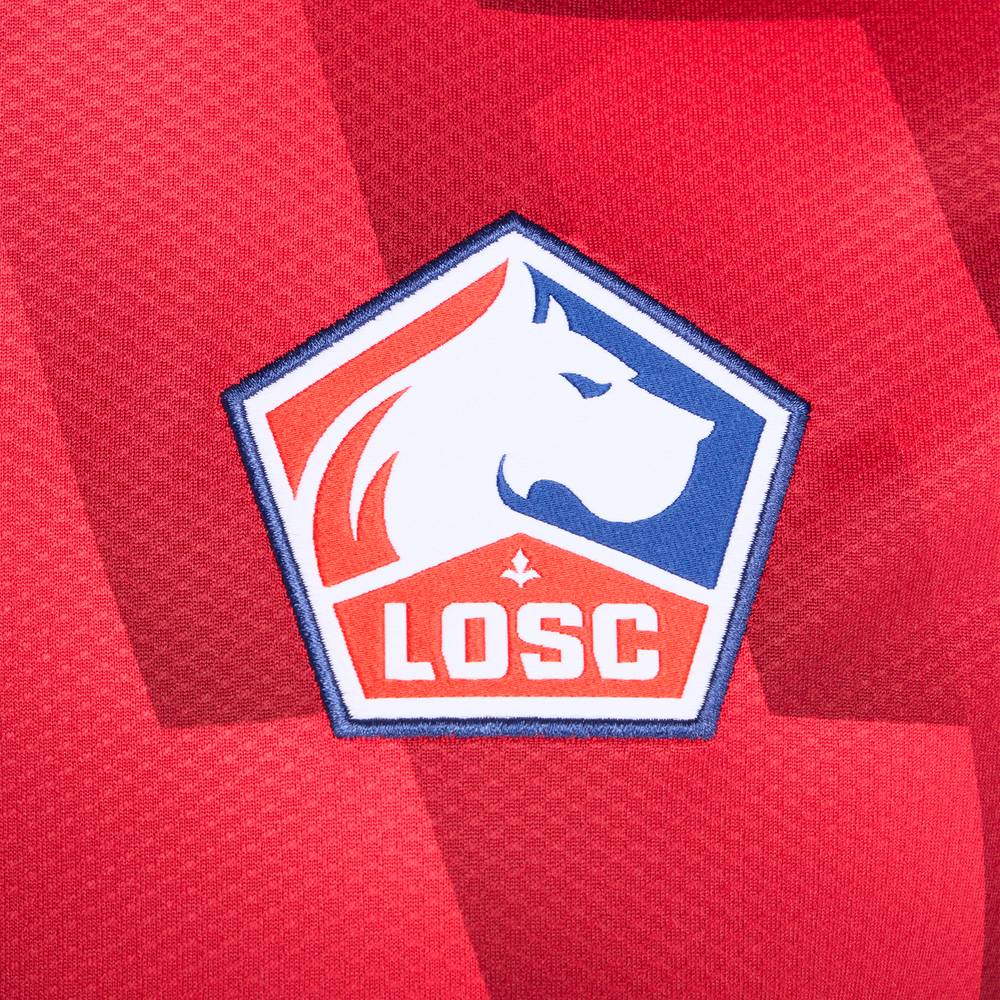 Pánske tričko New Balance LOSC Lille MT230454HME – červené