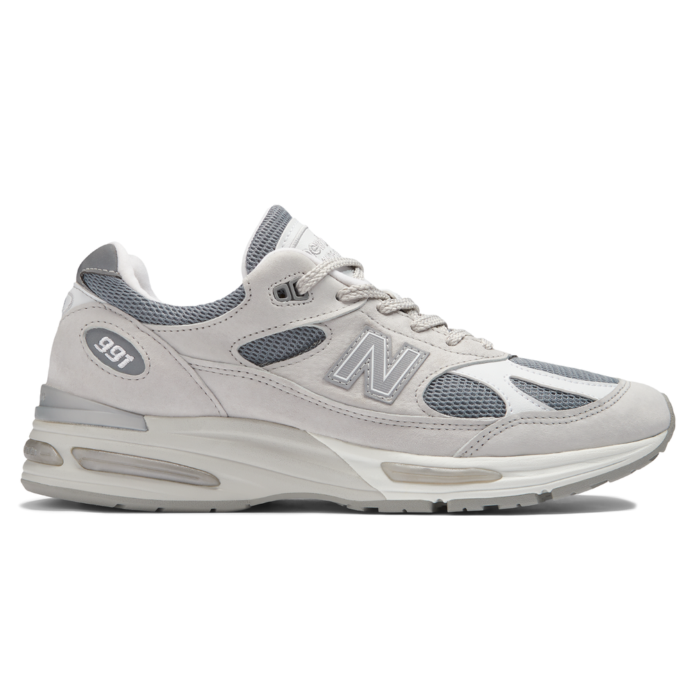 Unisex topánky New Balance U991LG2 – sivé