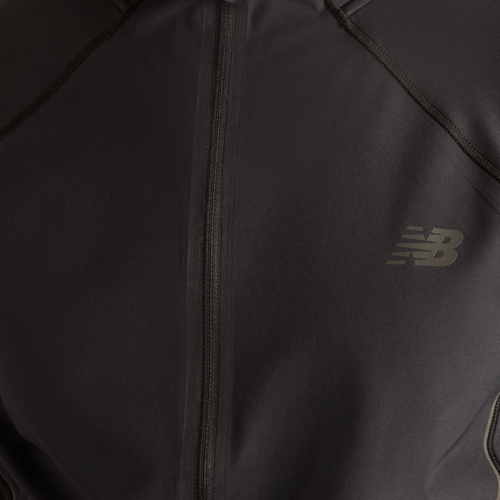 Pánska bunda New Balance Reflective Run – čierné