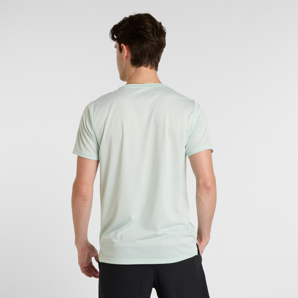 Pánske tričko New Balance MT41222CYS – mätové