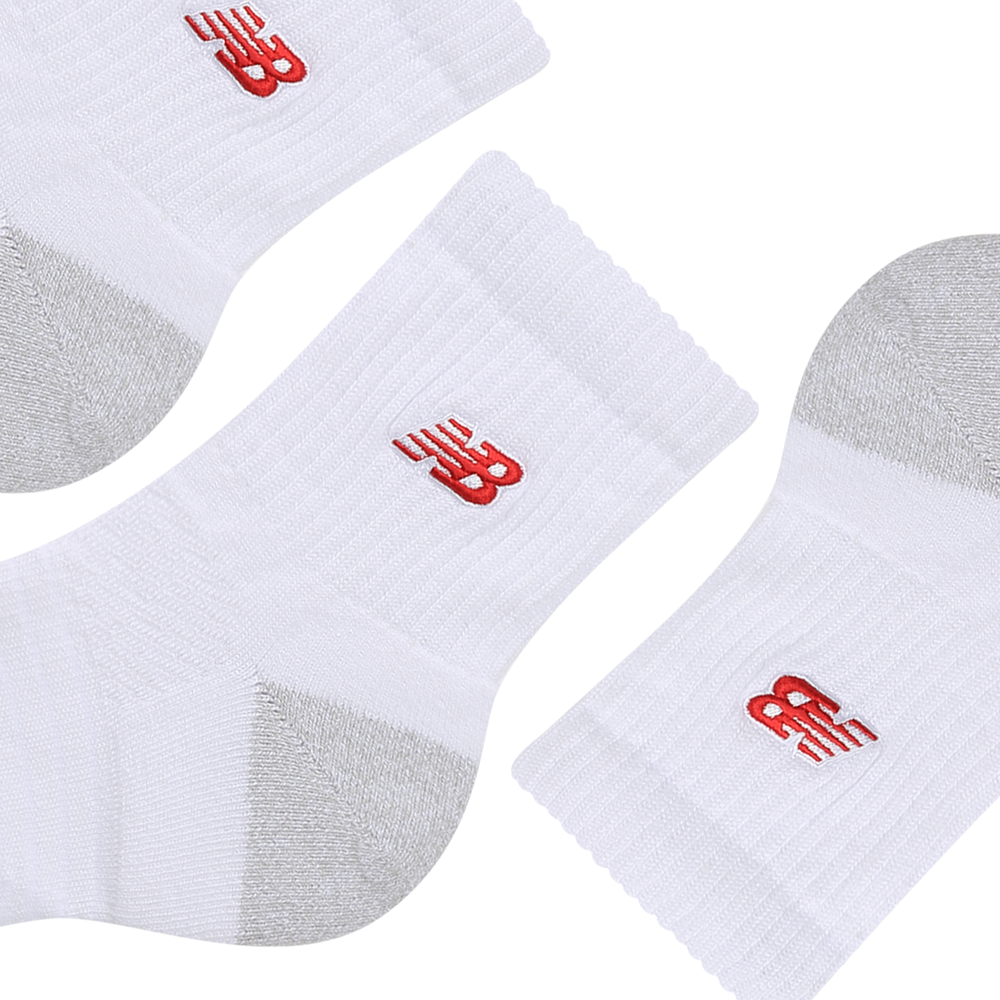 Ponožky New Balance AC69122WT – biele