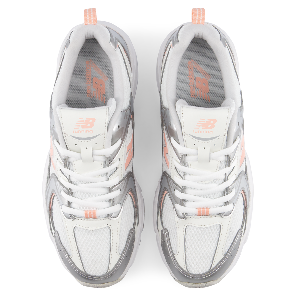 Detské topánky New Balance G5308SR – striebro