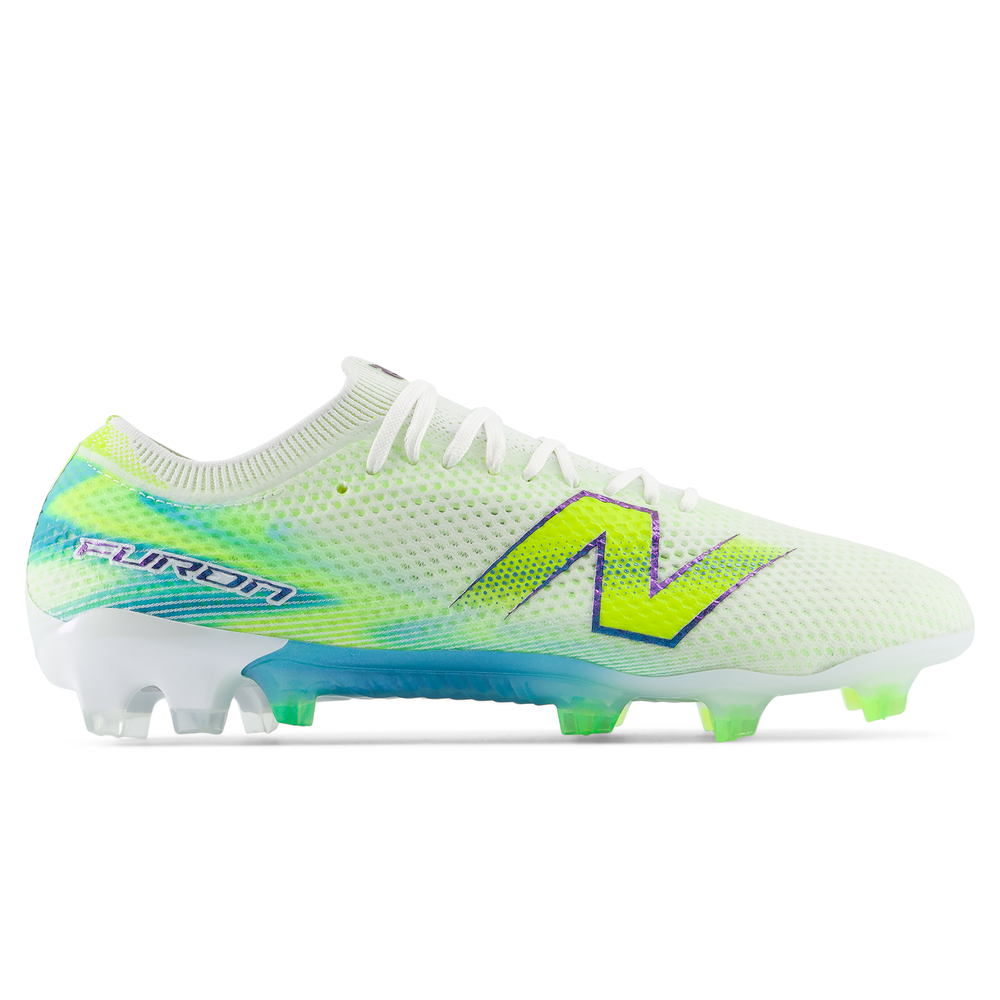 Pánske kopačky New Balance FURON ELITE FG V9 UF1F7R4 – biele