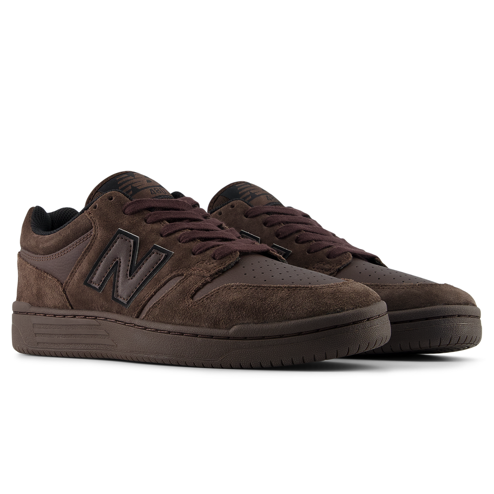 Pánske topánky New Balance Numeric UN480CHC – hnedá
