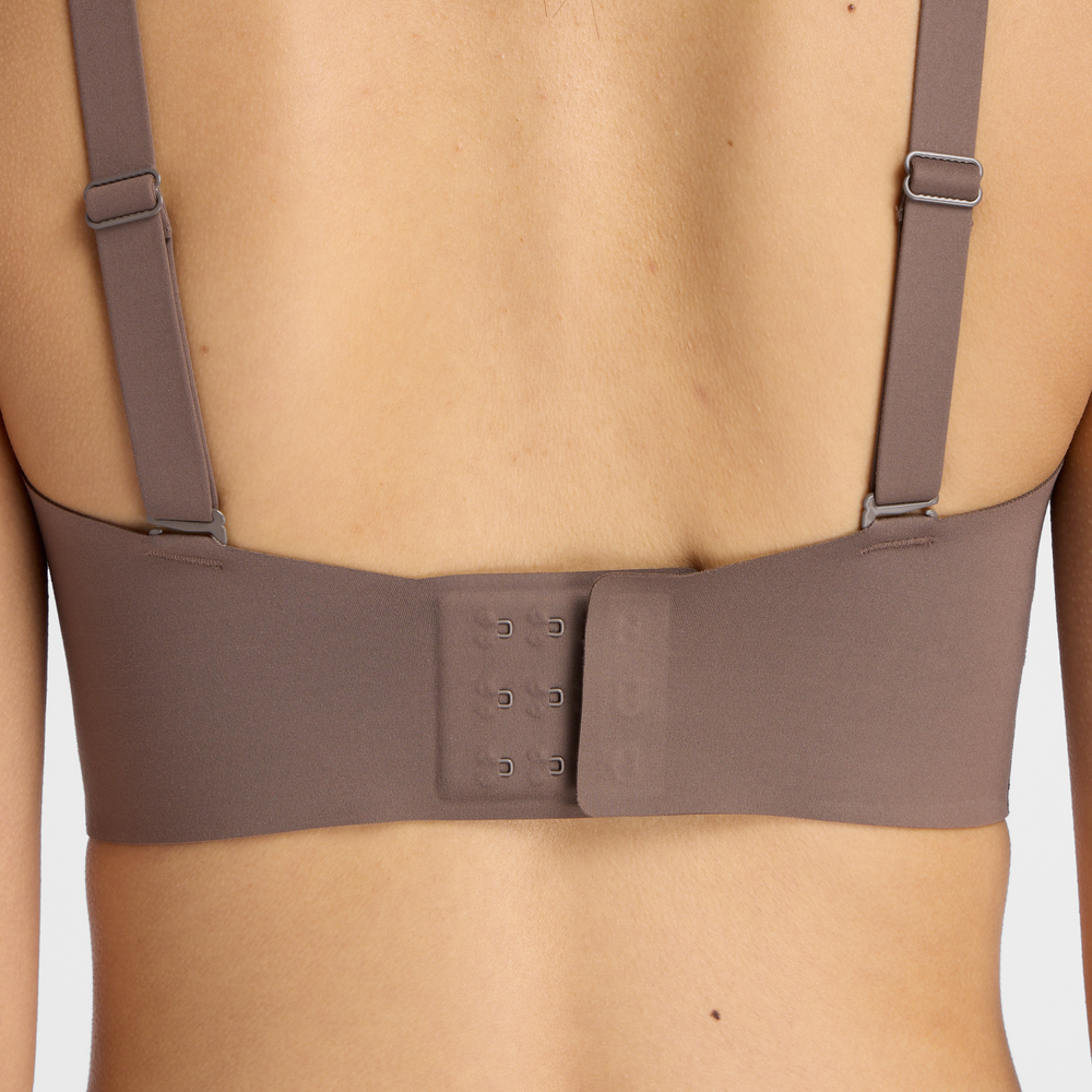 Športová podprsenka New Balance WB51052ABP – hnedá