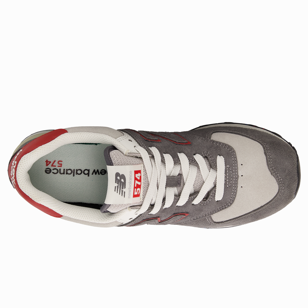 Unisex topánky New Balance U574QGY – sivé