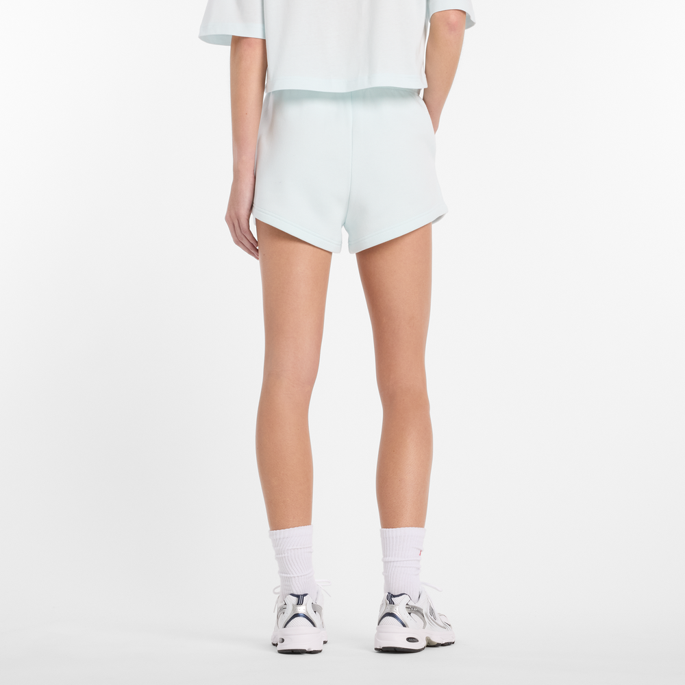 Dámske šortky New Balance WB61Y80AAAW –  mätové