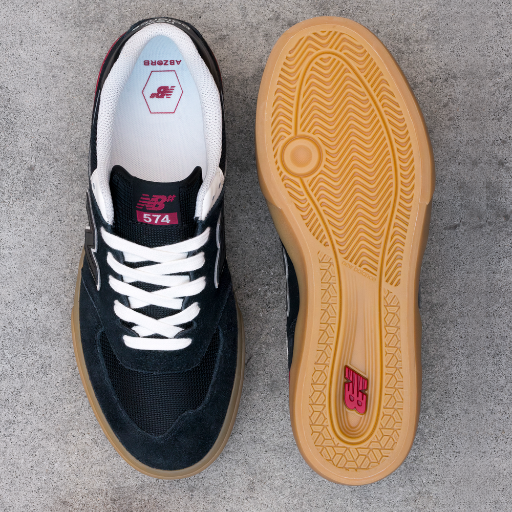 Pánske topánky New Balance Numeric UN574VBA – čierné