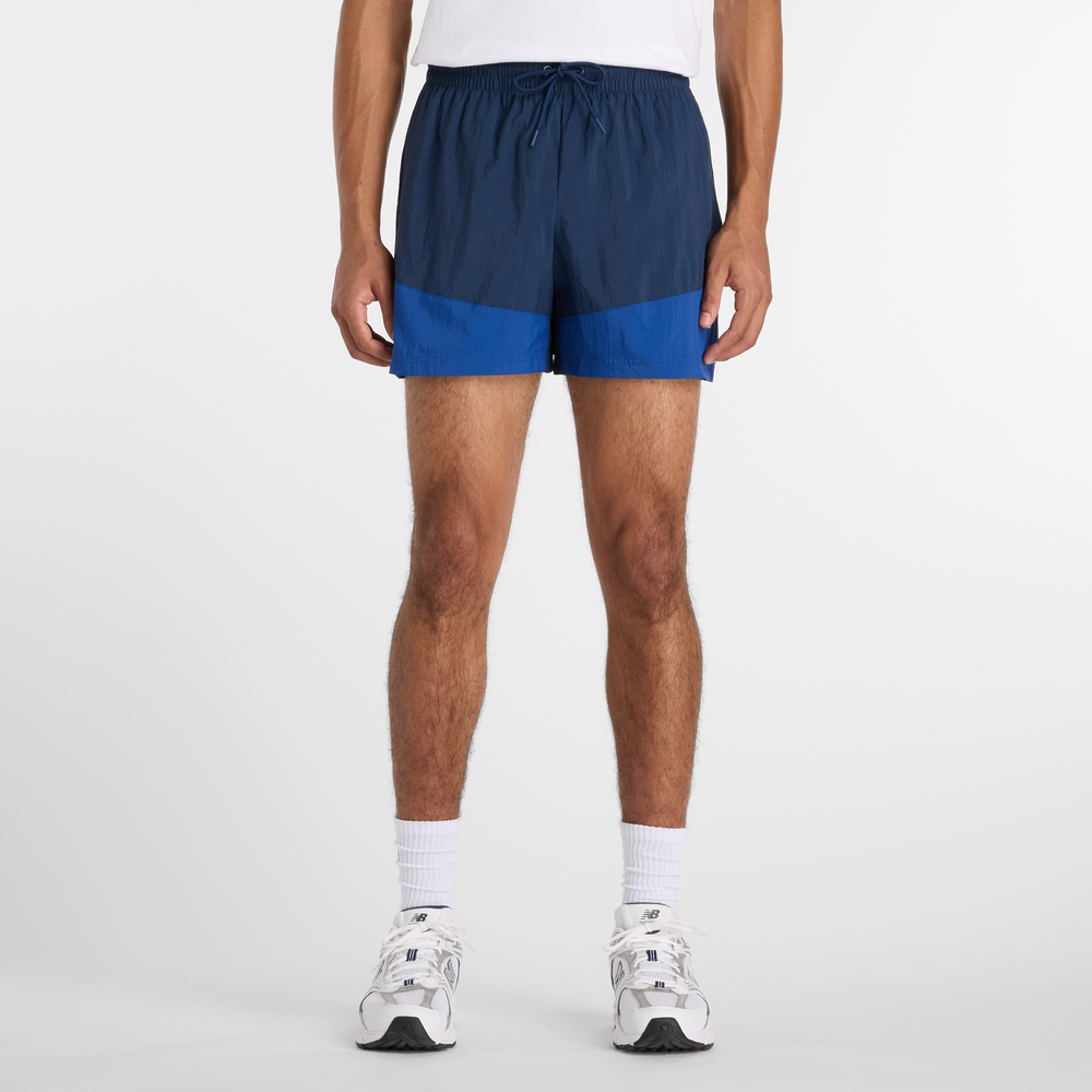 Pánske šortky New Balance MB6176MRNNY – tmavomodrá