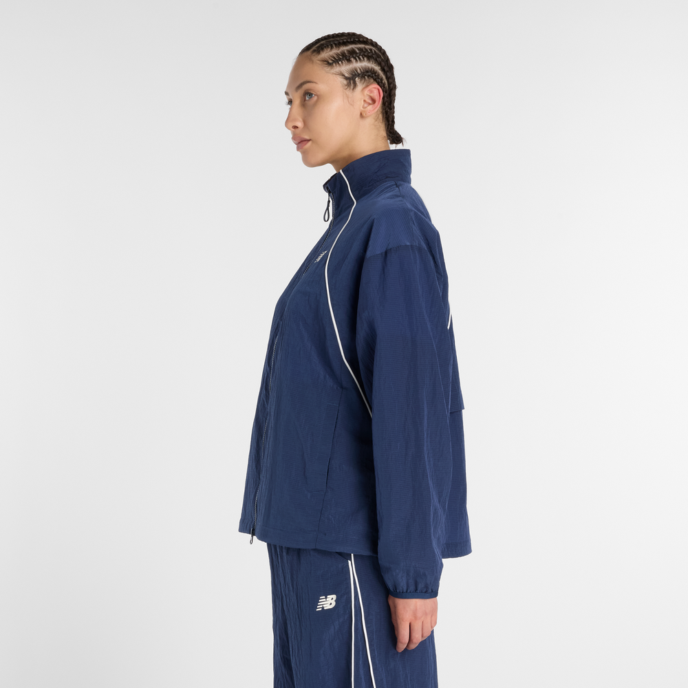 Dámska bunda New Balance WJ6113KSNNY – tmavomodrá