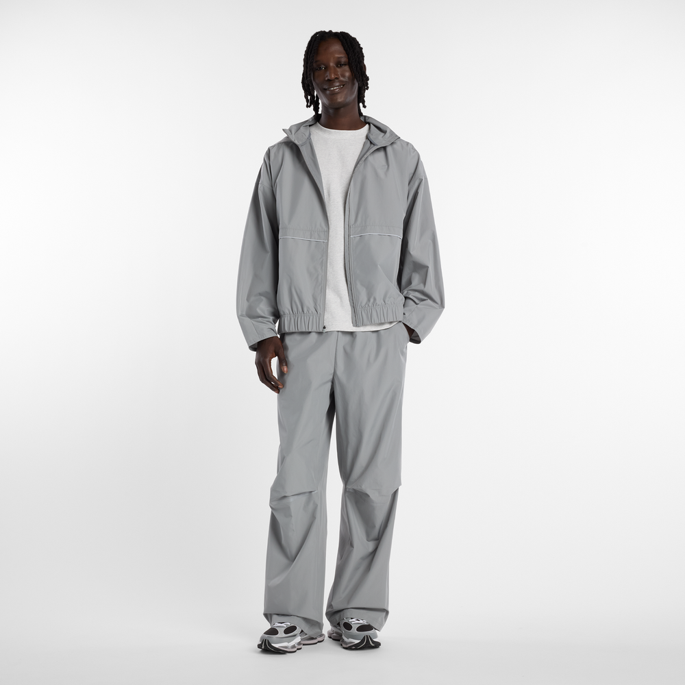 Pánska bunda New Balance MJO5BXYST – sivé